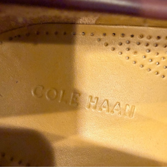 Cole Haan Men’s Kiltie Buckle Burgundy Loafers 12D Excellent!! main image 12